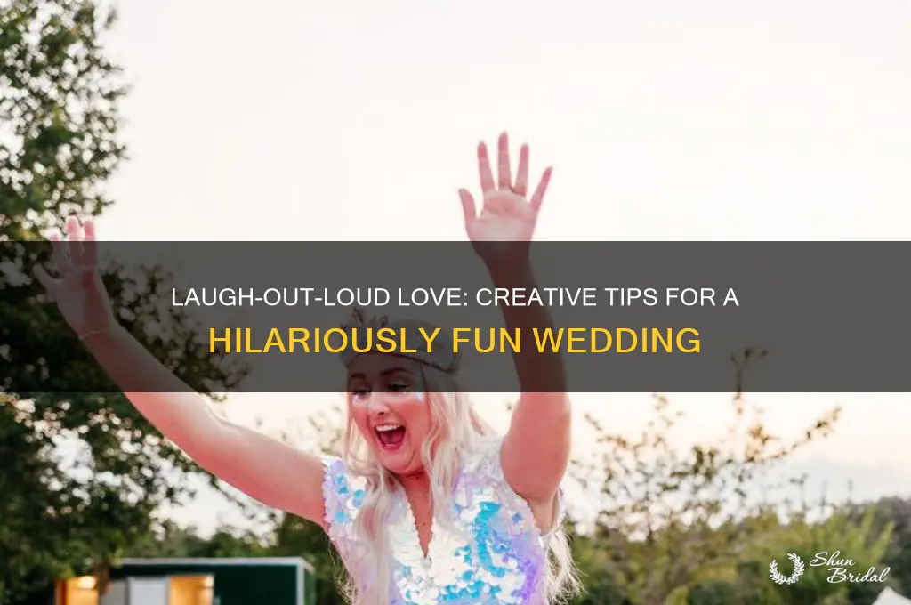 how to have a funny wedding
