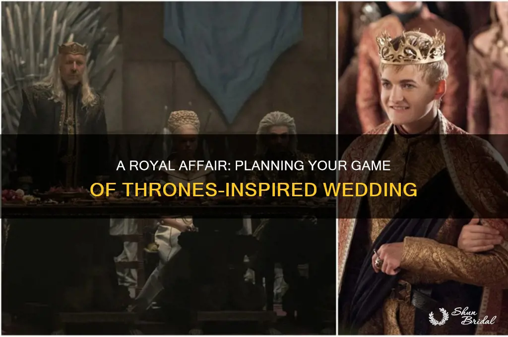 how to have a game of thrones wedding
