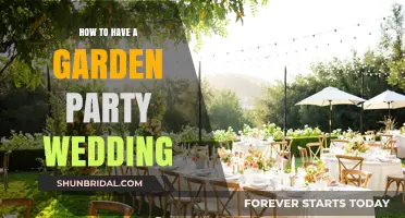 Garden Party Wedding: Tips for a Magical Outdoor Celebration