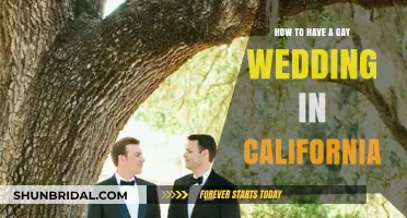 Planning Your Dream Gay Wedding in California: A Complete Guide