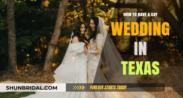 Celebrating Love: Planning Your Gay Wedding in Texas