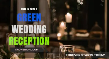 Green Wedding Reception: Eco-Friendly Ideas and Tips