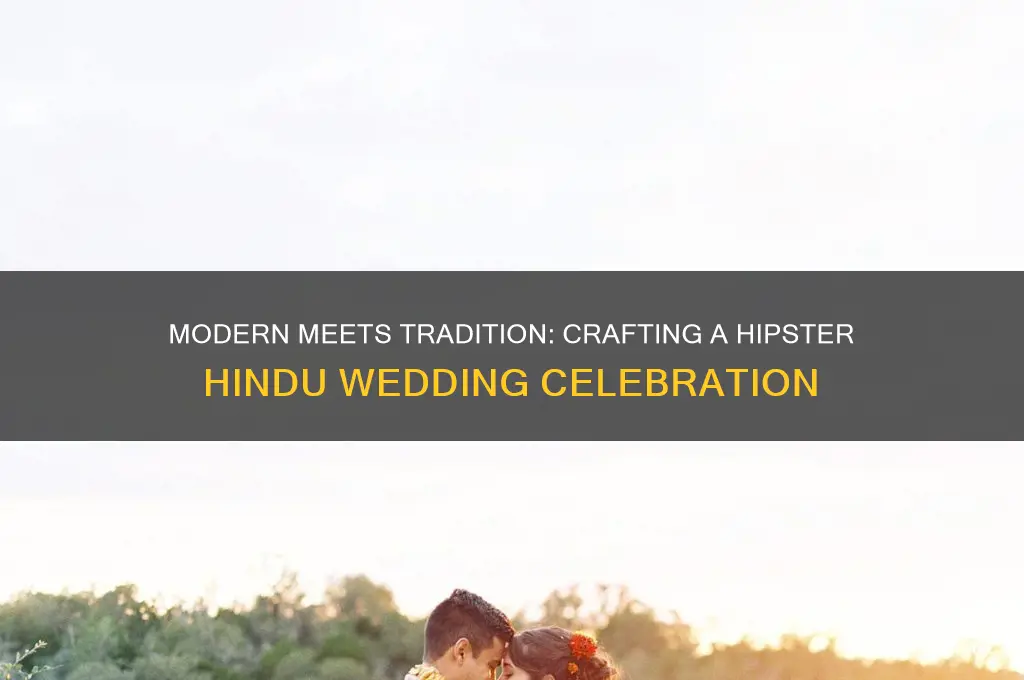 how to have a hipster hindu wedding