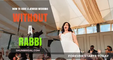 Celebrating Your Jewish Wedding: A Rabbi-Free Guide to Traditions