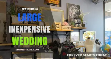 Budget-Friendly Wedding Tips: Planning a Large, Affordable Celebration