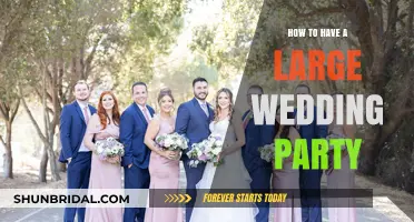 Creating a Grand Celebration: Tips for a Large Wedding Party