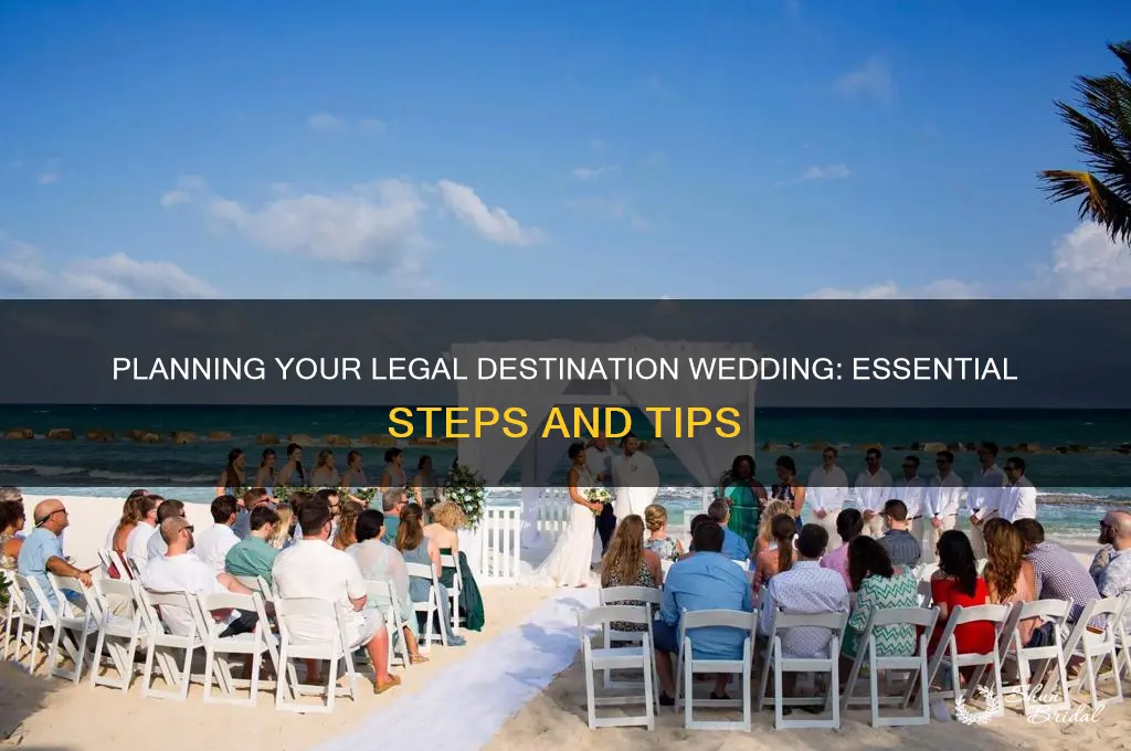 how to have a legal destination wedding
