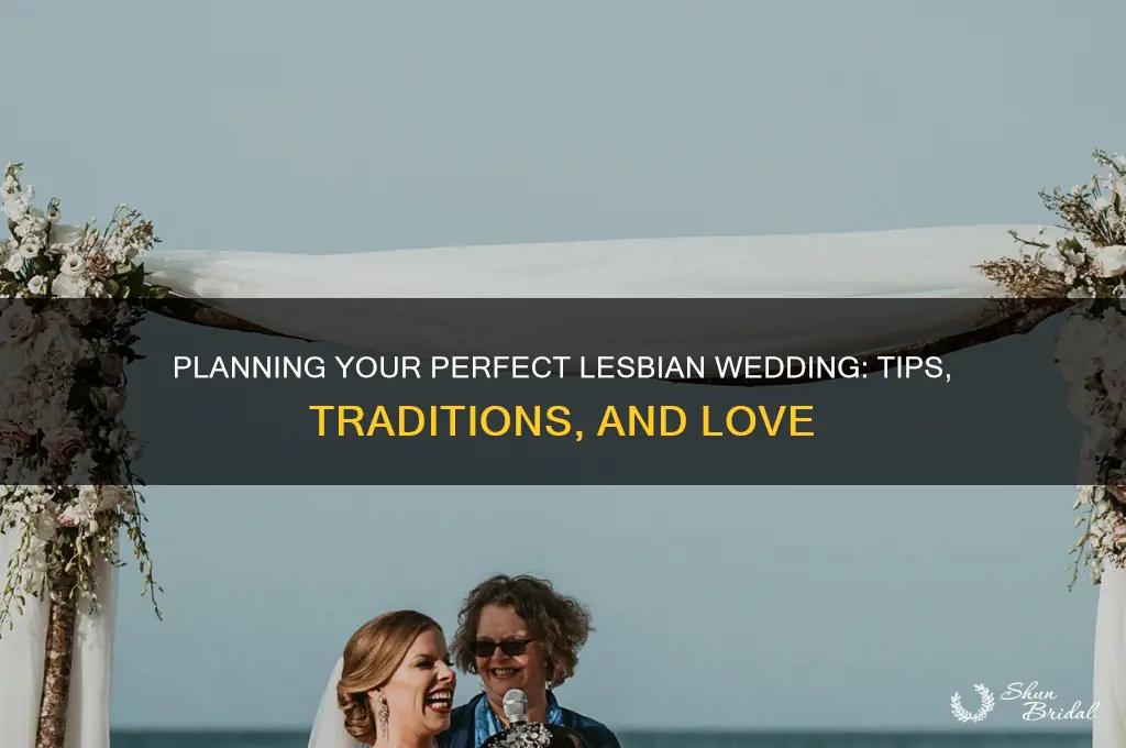 how to have a lesbian wedding