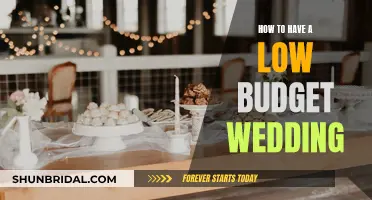 A Wedding on a Shoestring: Tips for a Budget-Savvy Celebration
