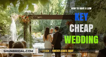 Budget-Friendly, Intimate Wedding Ideas for a Simple Celebration