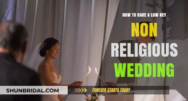Simple, Secular, and Sweet: Planning Your Low-Key Wedding Celebration