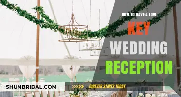 Keep Your Wedding Reception Simple and Intimate