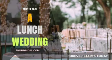 Elegant Lunch Wedding: Tips for Planning a Perfect Midday Celebration