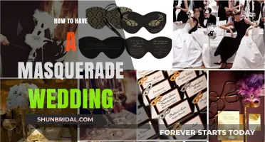 Mysterious Elegance: Planning Your Dream Masquerade Wedding Celebration