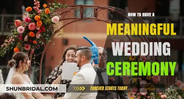 Crafting a Heartfelt Wedding Ceremony: Tips for a Meaningful Celebration
