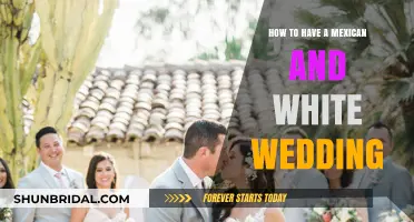 Blending Traditions: A Guide to a Mexican and White Wedding
