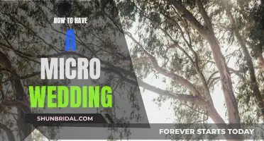 Planning an Intimate Micro Wedding: A Guide to Tying the Knot
