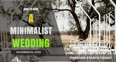 Simple Elegance: A Guide to Planning Your Minimalist Wedding