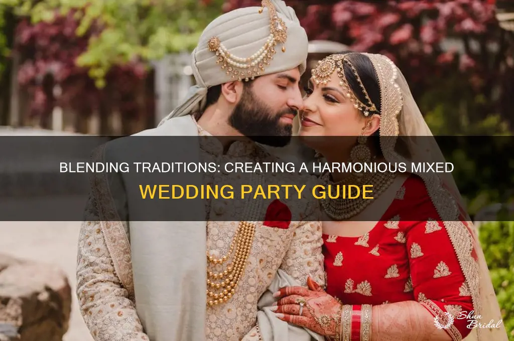 how to have a mixed wedding party
