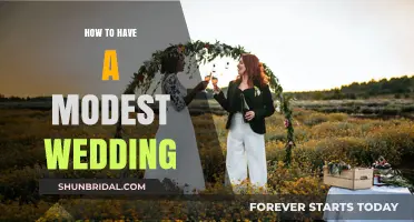Simple Elegance: Planning a Modest Wedding on a Budget
