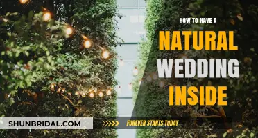 Creating an Indoor Natural Wedding: Tips for an Organic Celebration