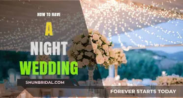 Elegant Night Wedding Tips: Planning Your Dream Evening Celebration