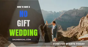 Celebrate Love, Not Gifts: A Guide to a No-Gift Wedding