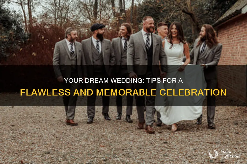 how to have a perfect wedding day