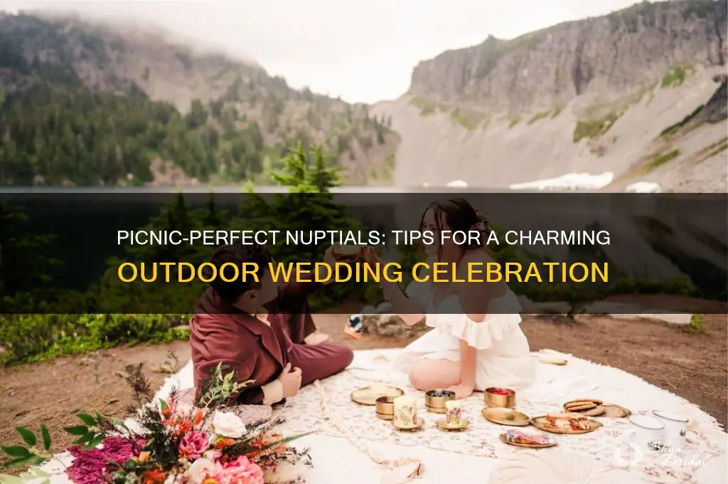 how to have a picnic style wedding