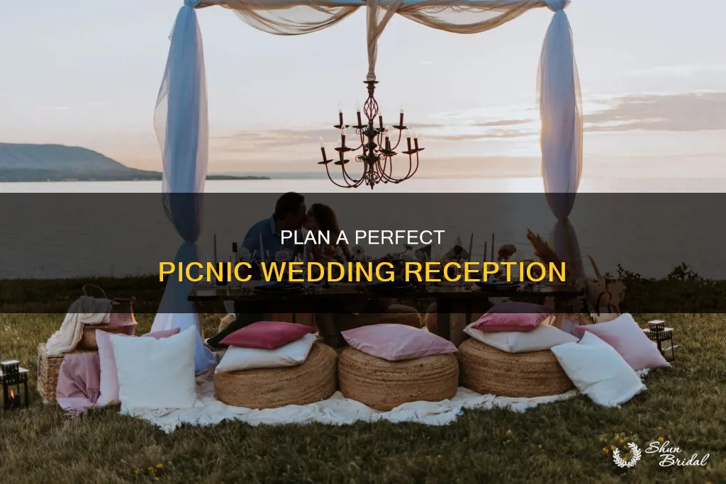 how to have a picnic wedding reception