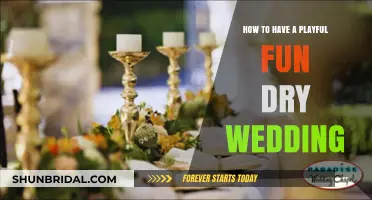Celebrate Love with Laughter: Tips for a Playful, Fun Dry Wedding