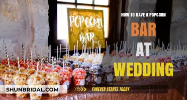 Popcorn Bar Magic: Creative Wedding Snack Ideas for Your Big Day
