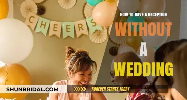 Celebrating Love: A Wedding-Free Reception