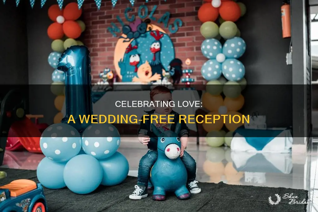 how to have a reception without a wedding