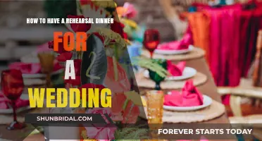 Perfect Rehearsal Dinner: Tips for a Memorable Wedding Eve Celebration