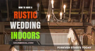 Creating a Rustic Indoor Wedding: Tips for a Charming Celebration