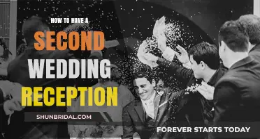 Planning a Second Wedding Reception: A Guide