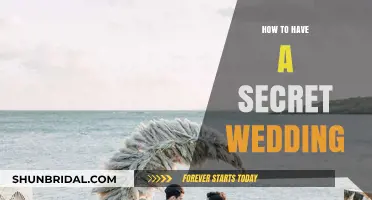 Plan Your Intimate Secret Wedding: Tips for a Private Celebration