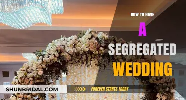 Planning a Segregated Wedding: Tips for Separate Celebrations