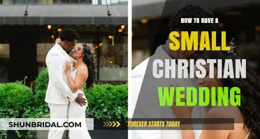 Simple & Sacred: Planning an Intimate Christian Wedding Celebration
