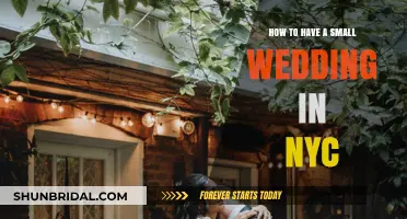 Intimate NYC Weddings: Tips for a Cozy, Budget-Friendly Celebration