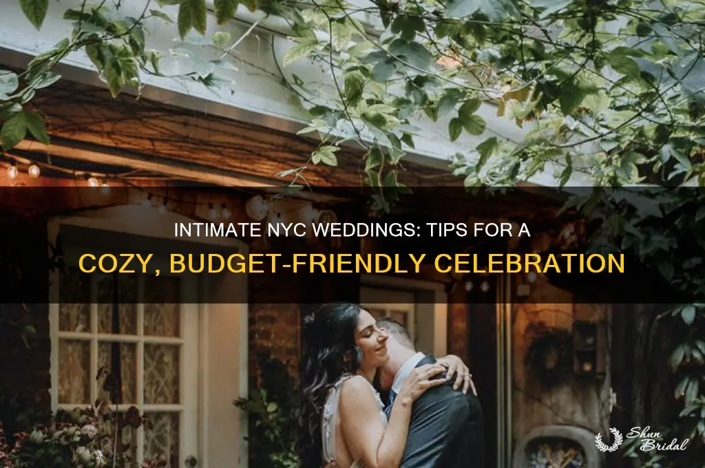 how to have a small wedding in nyc