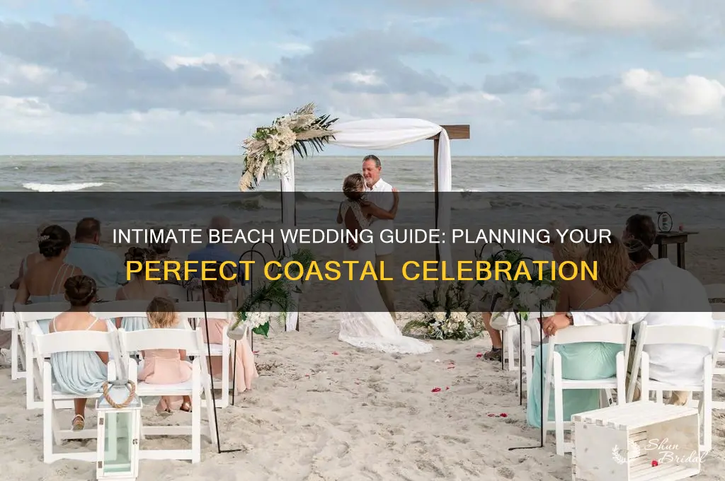 how to have a small wedding on the beach