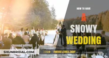 Dreamy Winter Wonderland: Planning Your Perfect Snowy Wedding Celebration