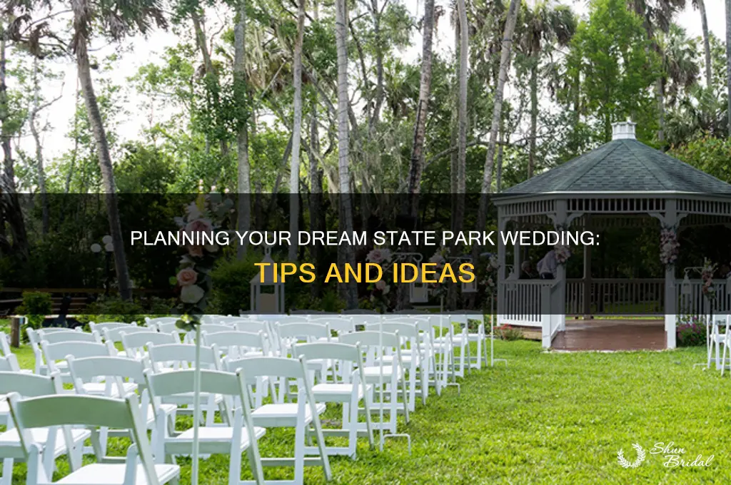 how to have a state park wedding