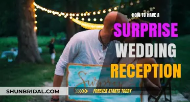 Planning a Surprise Wedding Reception: Tips for a Successful Event