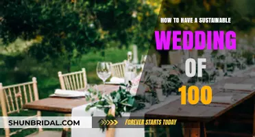Eco-Friendly Wedding Guide: Sustainable Celebration for 100 Guests