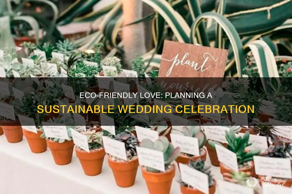 how to have a sustainable wedding