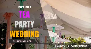 Elegant Tea Party Wedding Ideas: A Guide to Your Perfect Celebration