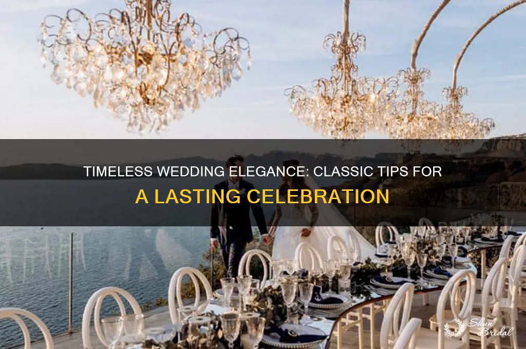 how to have a timeless wedding